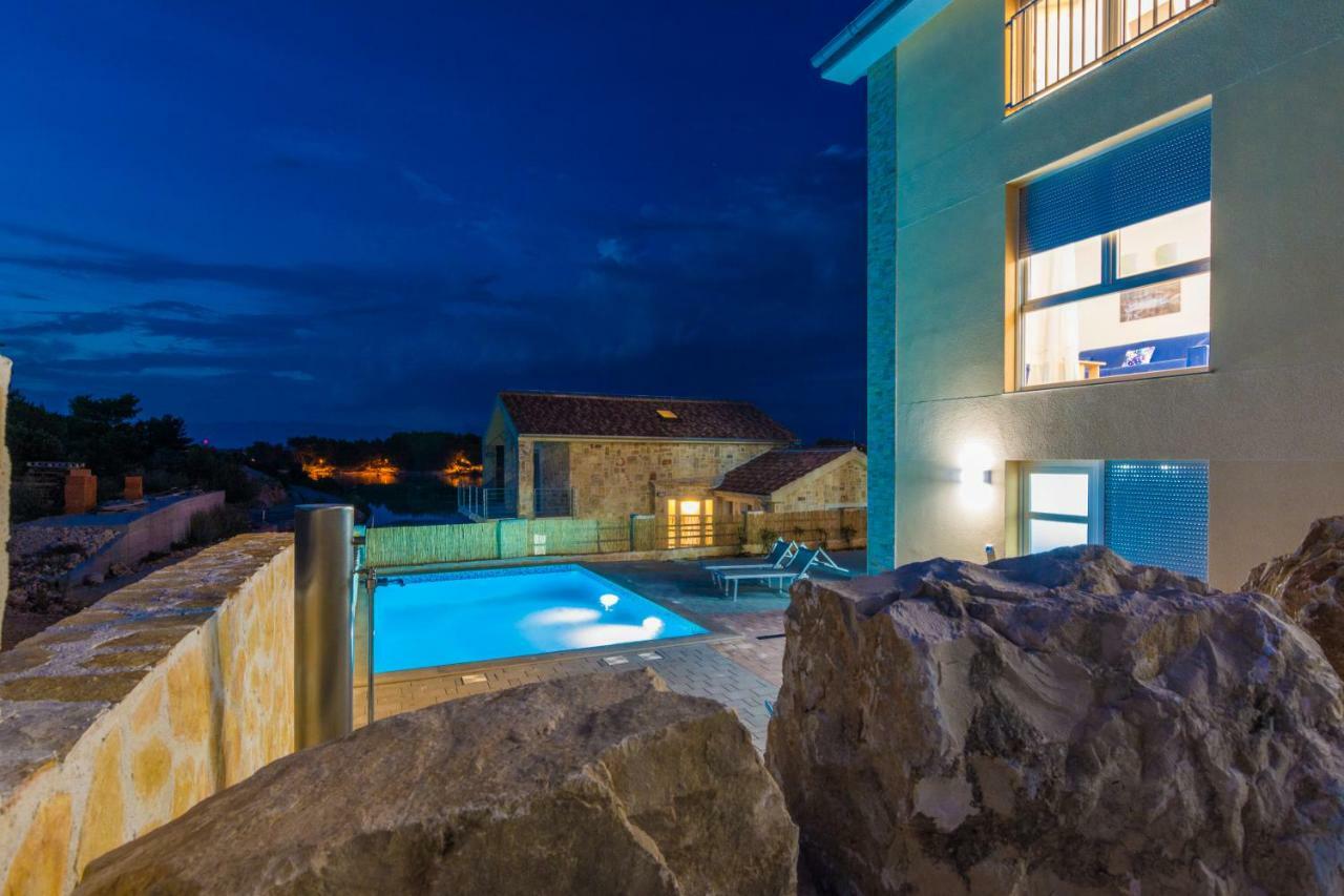 Fabulous House B With Outdoor Pool Apartman Zaton  Kültér fotó