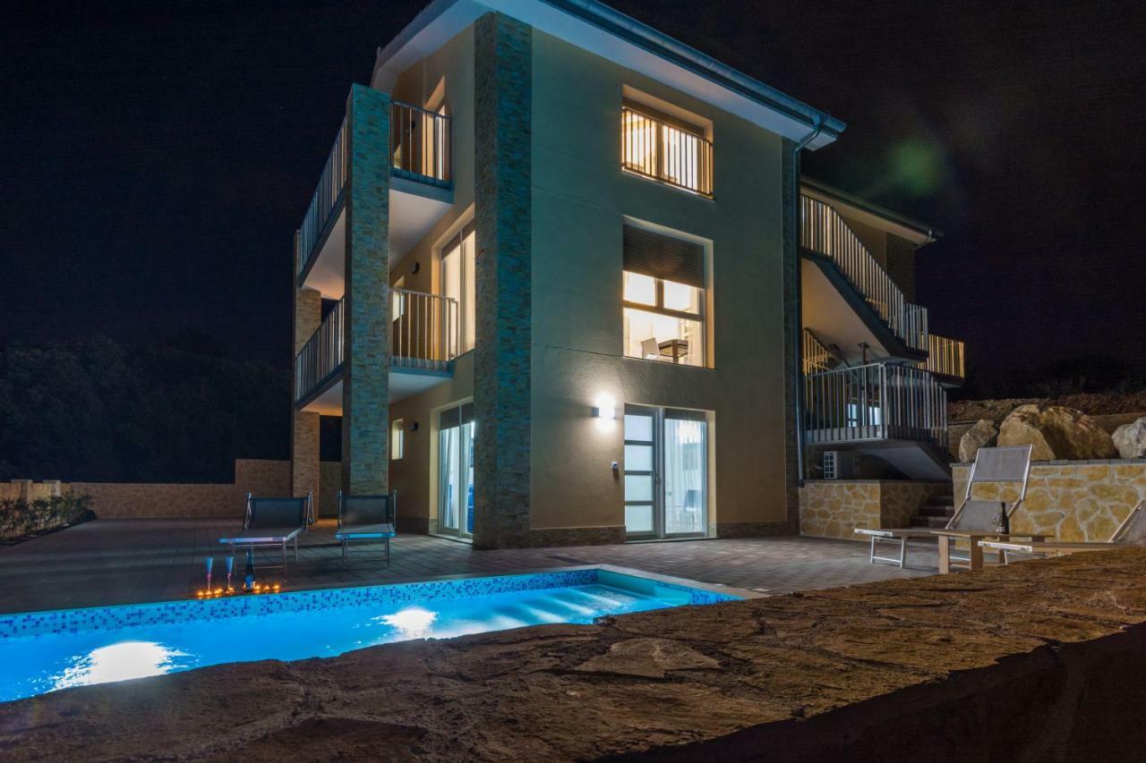 Fabulous House B With Outdoor Pool Apartman Zaton  Kültér fotó